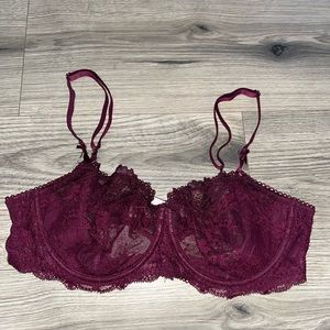 TWO victorias secret lace bras